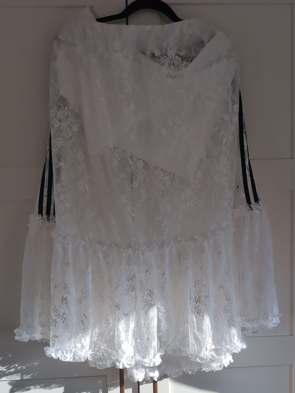 adidas Lace Skirt With Built In Shorts